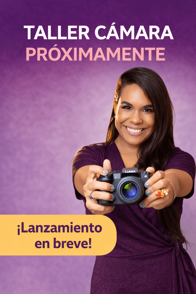 Programa Camara, Taller marketing fotográfico con Natalie Castellanos Lagares